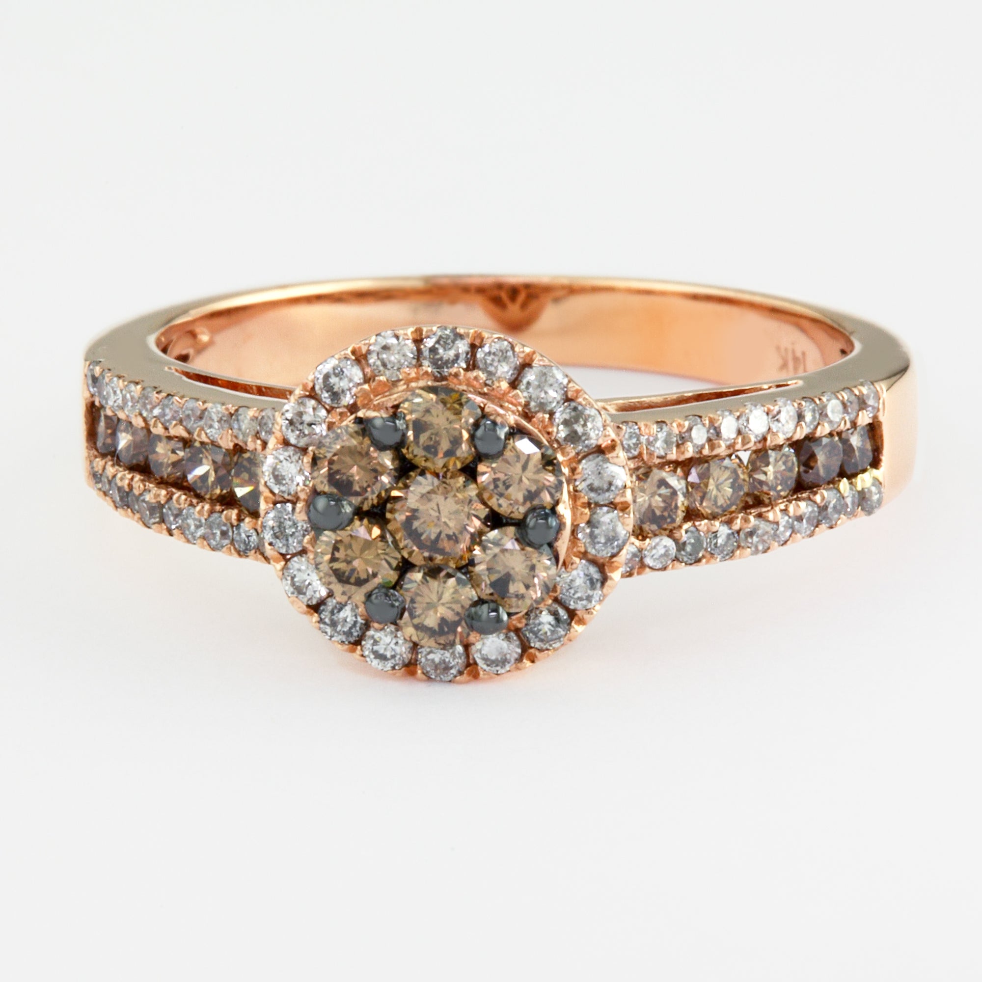 Effy 14K Rose Gold Diamond & Morganite Ring – Walsons & Co. Fine Jewelers